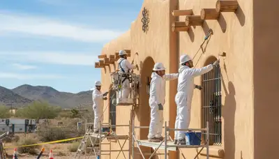 Painting contractors in El Paso, TX providing professional residential and commercial painting services