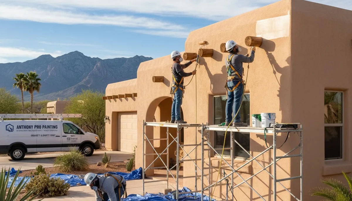 Painting contractor serving El Paso, TX for residential and commercial interior and exterior painting services