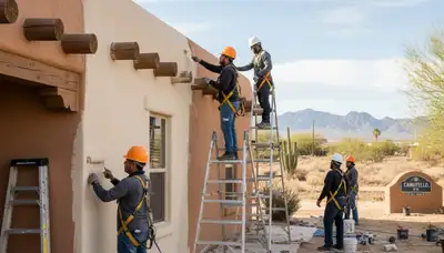 El Paso, TX painting contractors providing professional interior and exterior painting services