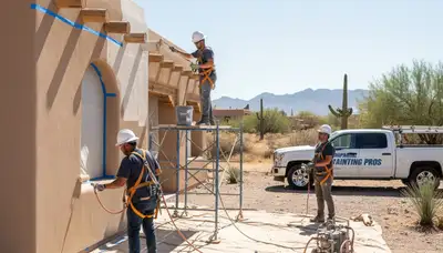 Painting contractors team serving El Paso, TX with professional residential and commercial painting services