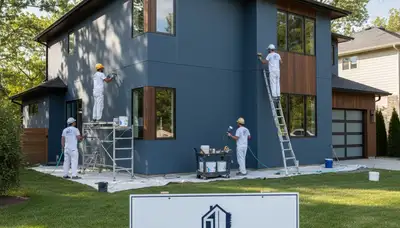 Exterior house painting in El Paso, TX for durable, sun-resistant curb appeal