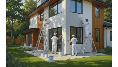 Exterior house painting in El Paso, TX by El Paso Paint Pros for durable desert-weather protection