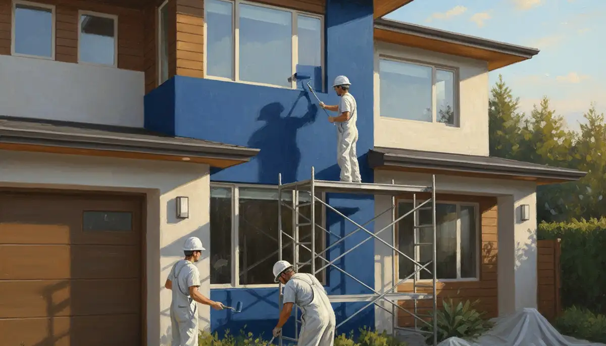 Exterior house painting in El Paso, TX by El Paso Paint Pros for durable desert-weather protection