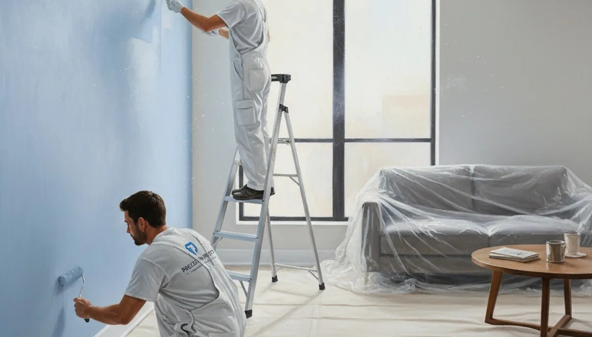 Interior house painting service in El Paso, TX for fresh, durable walls and ceilings