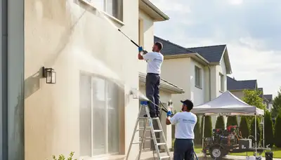 Pressure cleaning service in El Paso, TX removes desert dust and buildup from exterior surfaces