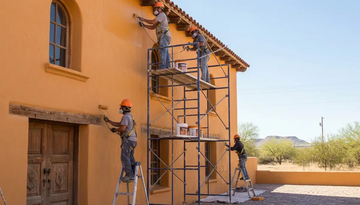 Painting contractors in El Paso, TX providing professional interior and exterior painting services