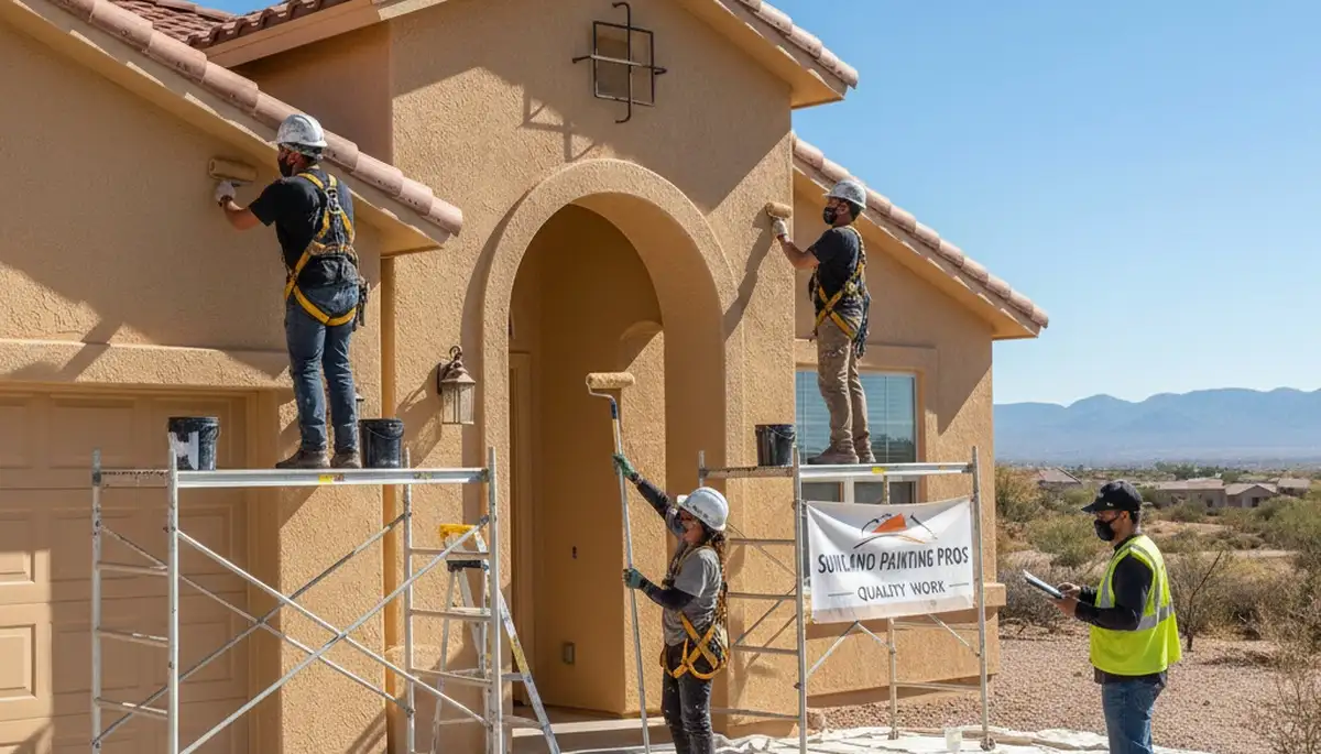 Professional painting contractors serving El Paso, TX for residential and commercial painting services